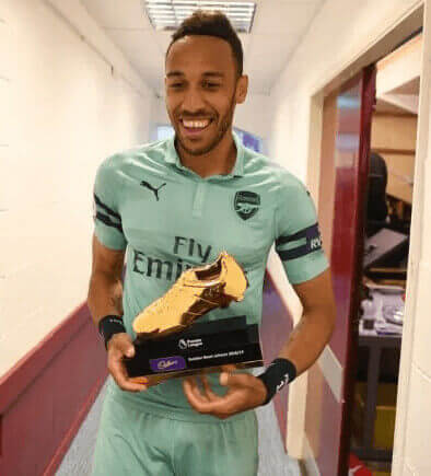 Pierre-Emerick Aubameyang Golden Boot